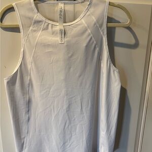 Lululemon Athletica White Tank Top